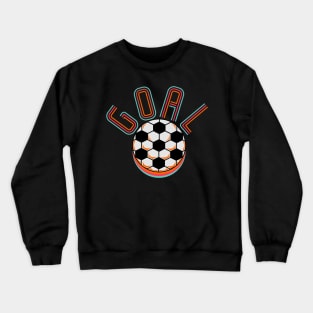 kids love soccer, retro style Crewneck Sweatshirt